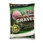 Гравий Natural color натуральный белый, 0,8-1 мм, 2 кг