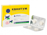 Doctor VIC Квантум Таблетки для собак и кошек, 4 таб