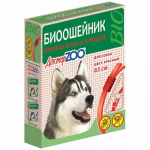 ДокторZOO БИОошейник для собак от блох и клещей красный, 65 см