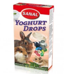 Sanal Лакомство для грызунов со вкусом йогурта, 45 гр