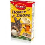 Лакомство для грызунов Sanal Дропсы медовые, 45 гр