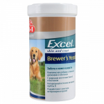 Пивные дрожжи для собак и кошек 8in1 Excel Brewer's Yeast, 780 таб