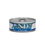 N&D Grain Free Ocean Cat Cod, Shrimp & Pumpkin Kitten (треска, креветки, тыква), 80 гр