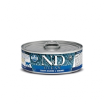 N&D Grain Free Ocean Cat Trout, Salmon & Shrimp (форель, лосось, креветки), 80 гр