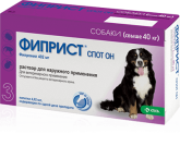 Фиприст спот он для собак более 40 кг, 402 мг/4,02 см3