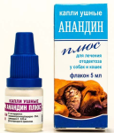 Анандин плюс ушные капли, 5 мл
