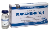 Максидин 0,4% инъекционный, 5 мл