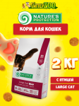 Nature's Protection Large cat Poultry (курица), 2 кг