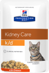 Hill's k/d Kidney Care влажный корм для кошек с курицей (соус), 85 гр