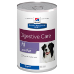 Hill's i/d Low Fat Digestive Care влажный корм для собак с курицей, 360 гр
