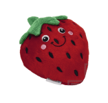 Игрушка для собак плюшевая Клубника, 18см