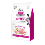 Brit Care Cat GF Kitten Healthy Growth & Development (курица, индейка), 2 кг