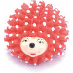 Игрушка COMFY для собак Ёж красный виниловый, 11 см