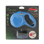Комплект Рулетка Flexi New Classic синяя M, трос 5 м + Multi Box