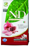 Farmina N&D All Breed Adult (курица и гранат), 2,5 кг
