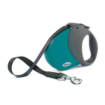 Рулетка Flexi Comfort Compact морская волна L, лента 5 м
