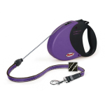 Рулетка Flexi Comfort Long пурпурная М, трос 8 м