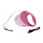 Рулетка Flexi Funtime розовая М, лента 5 м