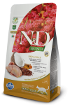 Farmina N&D Quinoa Adult Cat Skin & Coat (перепелка), 1,5 кг