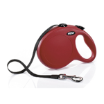 Рулетка Flexi Standard Compact красная S, лента 5 м