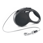 Рулетка Flexi Mini Classic черная XS, трос 3 м