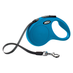 Рулетка Flexi Classic Compact синяя S, лента 5 м