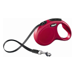 Рулетка Flexi Classic Compact красная М, лента 5 м