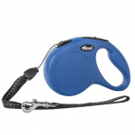 Рулетка Flexi Classic Long голубая S, трос 7 м