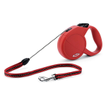 Рулетка Flexi Classic Long красная М, трос 7 м
