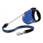 Рулетка Flexi Comfort Basic голубая L, трос 5 м