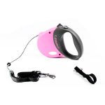 Рулетка Flexi Comfort Basic розовая S, трос 5 м