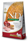Farmina N&D Low Grain Adult Mini (курица, гранат), 7 кг