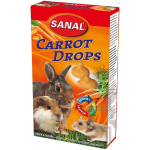 SANAL Carrot Drops морковные дропсы для грызунов, 45 гр