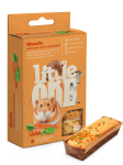 Little One Бисквиты с морковью для хомяков,крыс,мышей и песчанок, коробка 5*7г