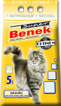 Наполнитель бентонитовый Super Benek Оптимум натуральный, 5 л