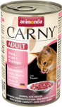 Animonda Carny (говядина, индейка, креветки), 400гр