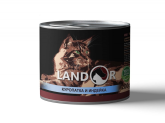 Landor Adult cat (куропатка с индейкой), 200 гр