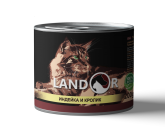 Landor Adult cat (индейка и кролик), 200 гр