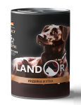 Landor Adult dog (индейка и утка), 400 гр