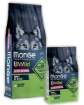 Monge BWild Low Grain Adult All Breeds (дикий кабан), 15 кг