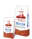 Monge Adult All Breeds dog (ягненок и рис), 2.5 кг