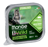 Monge Cat BWild Sterilised (паштет, кабан с овощами), 100 гр