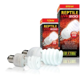 Exo Terra Reptile UVB200 Compact Лампа для пустынных террариумов, 25 Вт