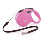 Рулетка Flexi New Comfort розовая M, трос 8 м