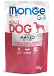 Monge Dog Grill Adult Beef (желе, говядина), 100 гр
