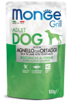 Monge Dog Grill Adult Lamb/Veg (желе, ягненок и овощи), 100 гр