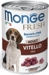 Monge Dog Fresh Adult Veal (паштет, телятина), 400 гр