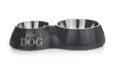 Beeztees Best Dog Миска меламиновая двойная, 0,35 л + 0,7 л