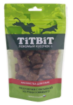 TiTBiT Подушечки для собак с посыпкой из говяжьего рубца, 80 гр