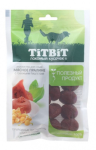 TiTBiT Пралине мясное с говяжьим паштетом для собак, 85 гр